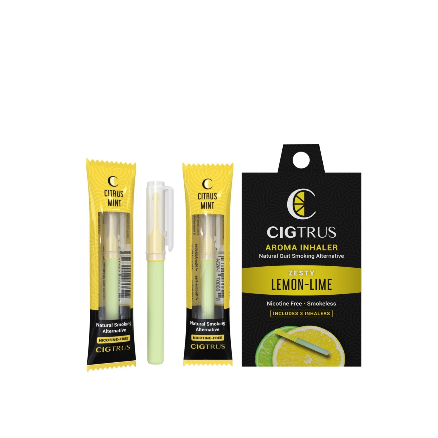 Quitting smoking is a difficult journey, but with the right support, it is possible. The Cigtrus Citrus Smokeless Inhaler is a natural quit aid that can help you curb cravings, experience oral fixation relief, and reduce your reliance on cigarettes. Making it easier to break free from tobacco dependence is your natural ally in quitting smoking