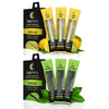 Cigtrus, Smokeless Nicotine-Free Natural Quit Smoking Aid | Oral Fixation Cravings Relief | Delicious & Refreshing Flavored Air Puffer - Citrus Lime & Fresh Spearmint, 3 Pack Each Variety